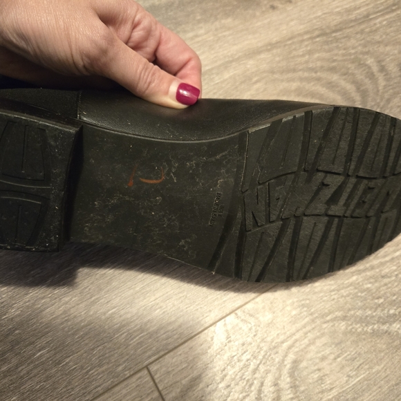 Stuart Weitzman Over the Knee Leather Boots Black Size 8M - Picture 2 of 5